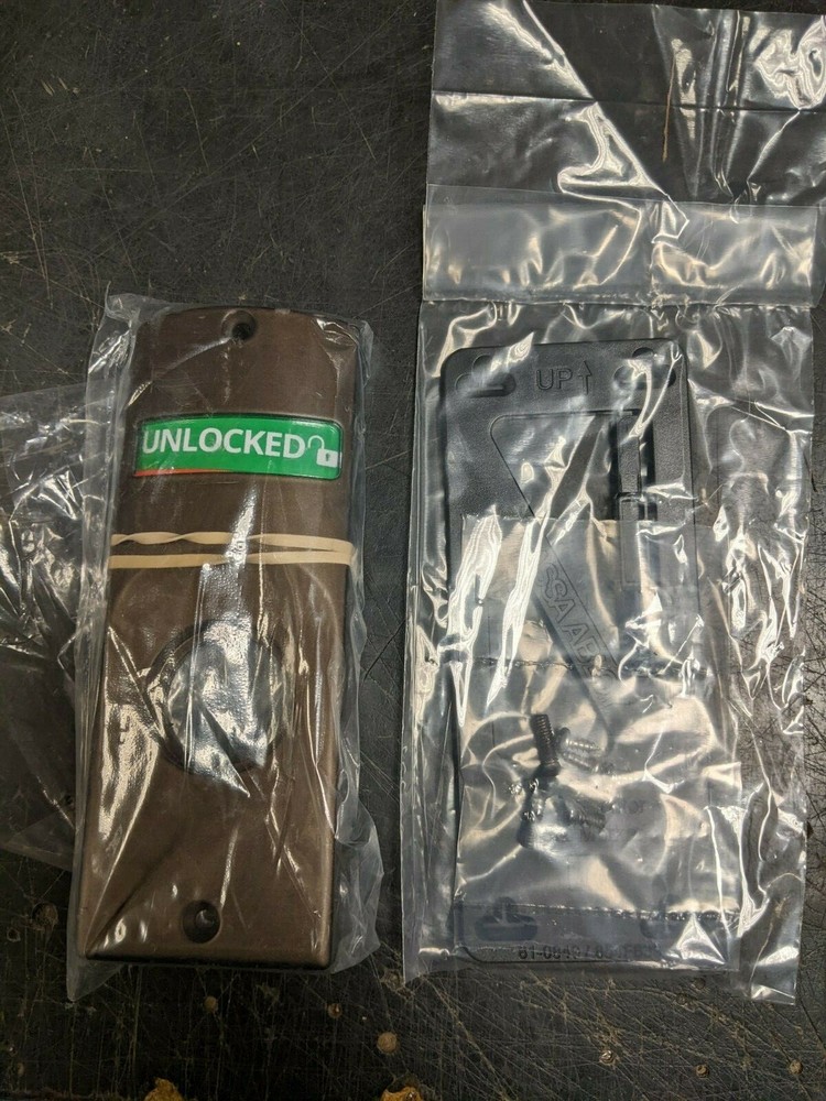 Sargent Indicator Trim Unlocked/Locked Dark Oxidized Satin Bronze