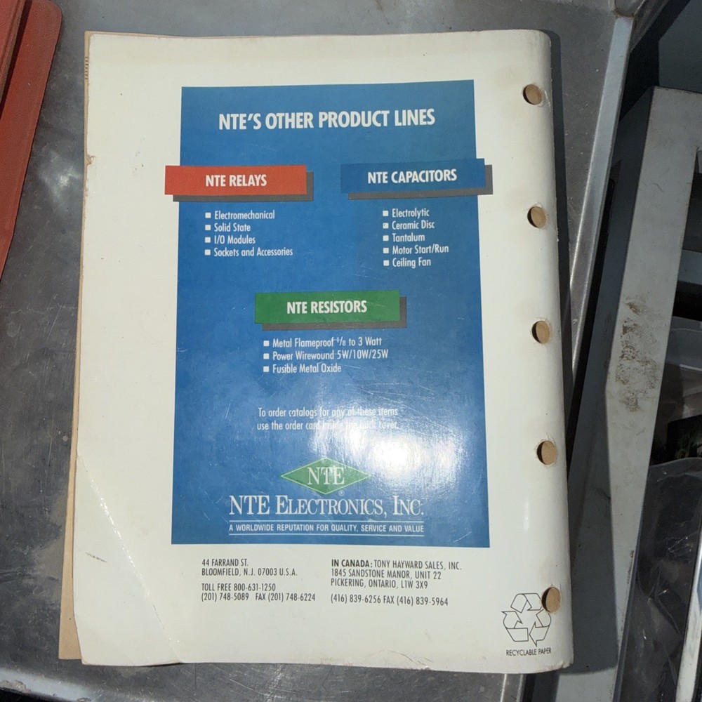 NTE Semiconductors 6th Edition