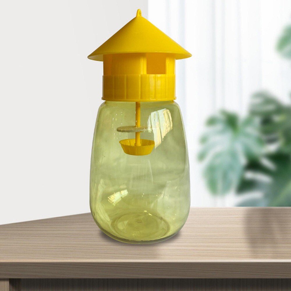 Fruit Fly Trap Killer Reusable Plastic Drosophila Trap Fruit Fly Trap Catcher