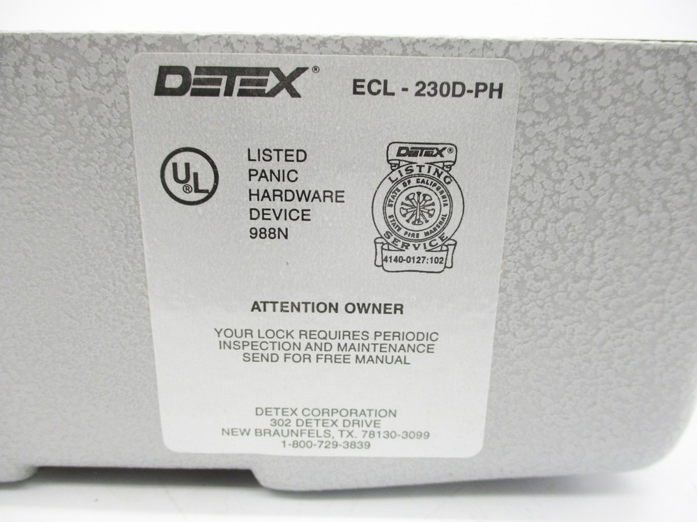 DETEX ECL-230D NSMP
