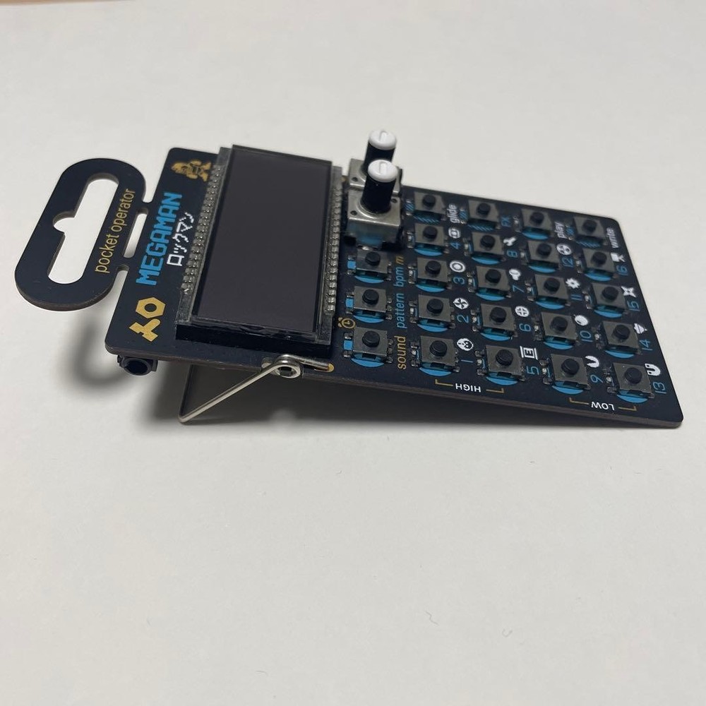 Teenage Engineering PO-128 Mega Man Pocket Operator Sampler Sequencer