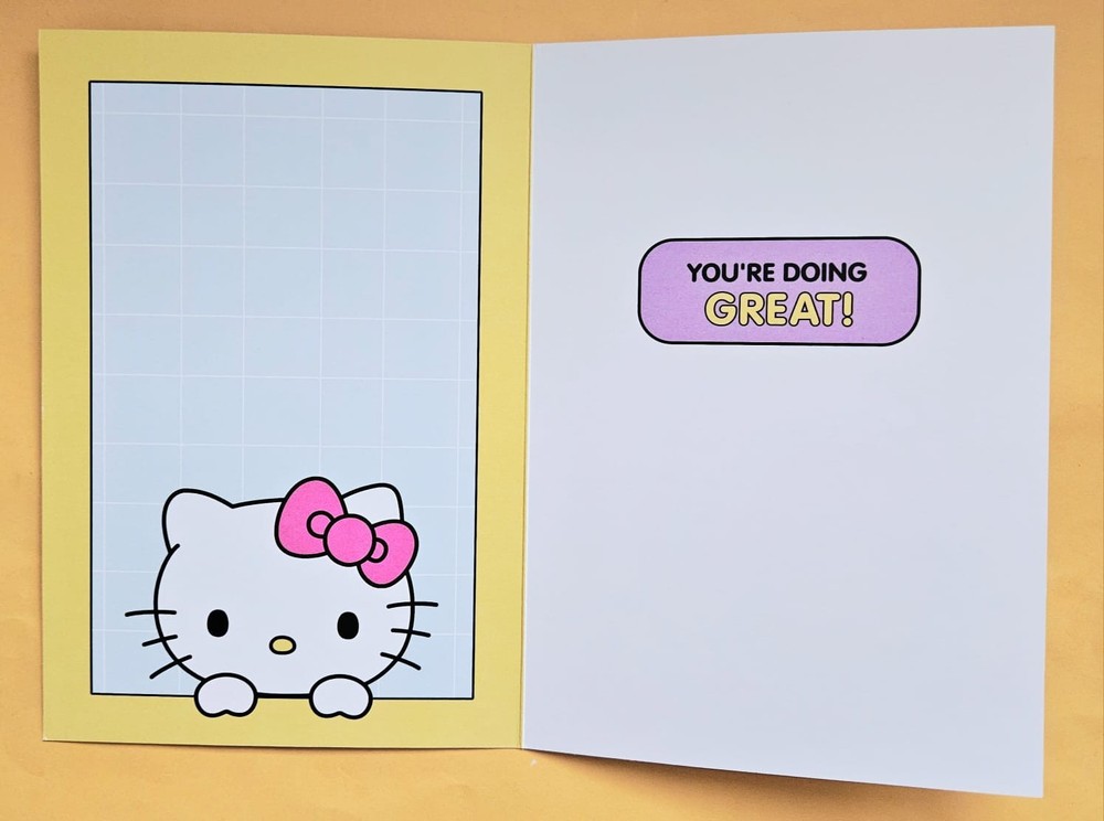 "Hello Kitty" Greeting Card (+ Envelope 4.5x6.5")