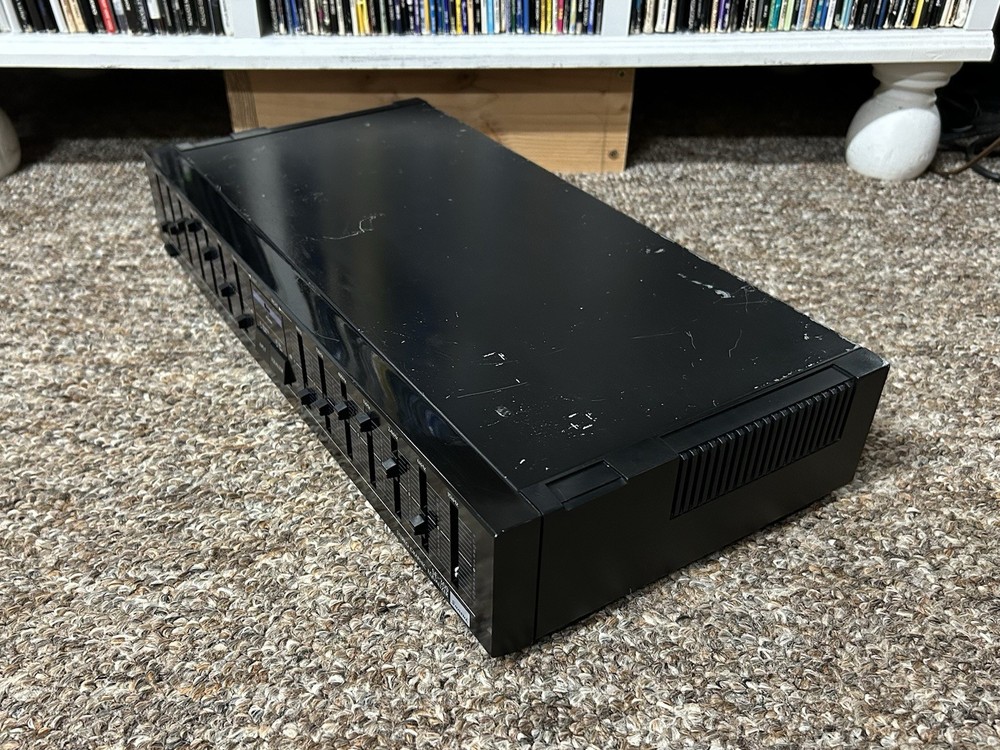 Sansui SE-300 7-Band Stereo Graphic Equalizer TESTED ✅