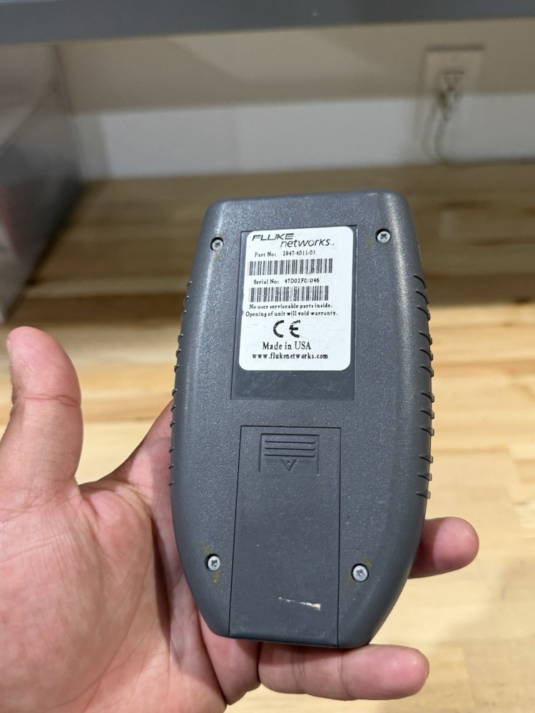 FLUKE NETWORKS MICROSCANNER PRO CABLE VERIFIER (TESTED)