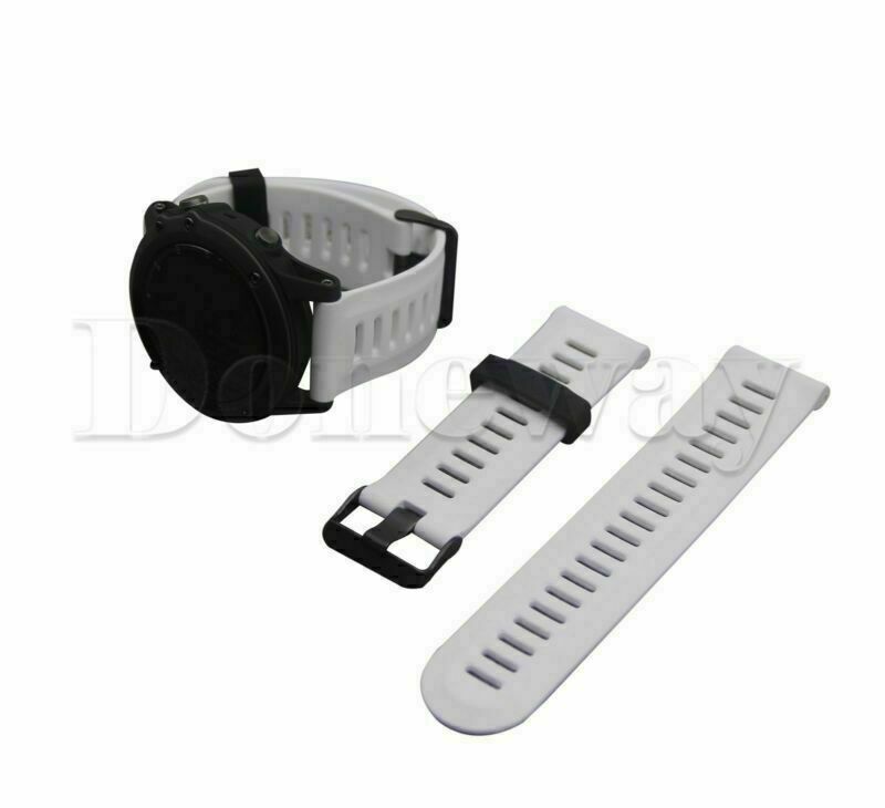 Soft Silicone Strap Replacement Watch Strap Band+Tool Kit For Garmin Fenix 3/HR