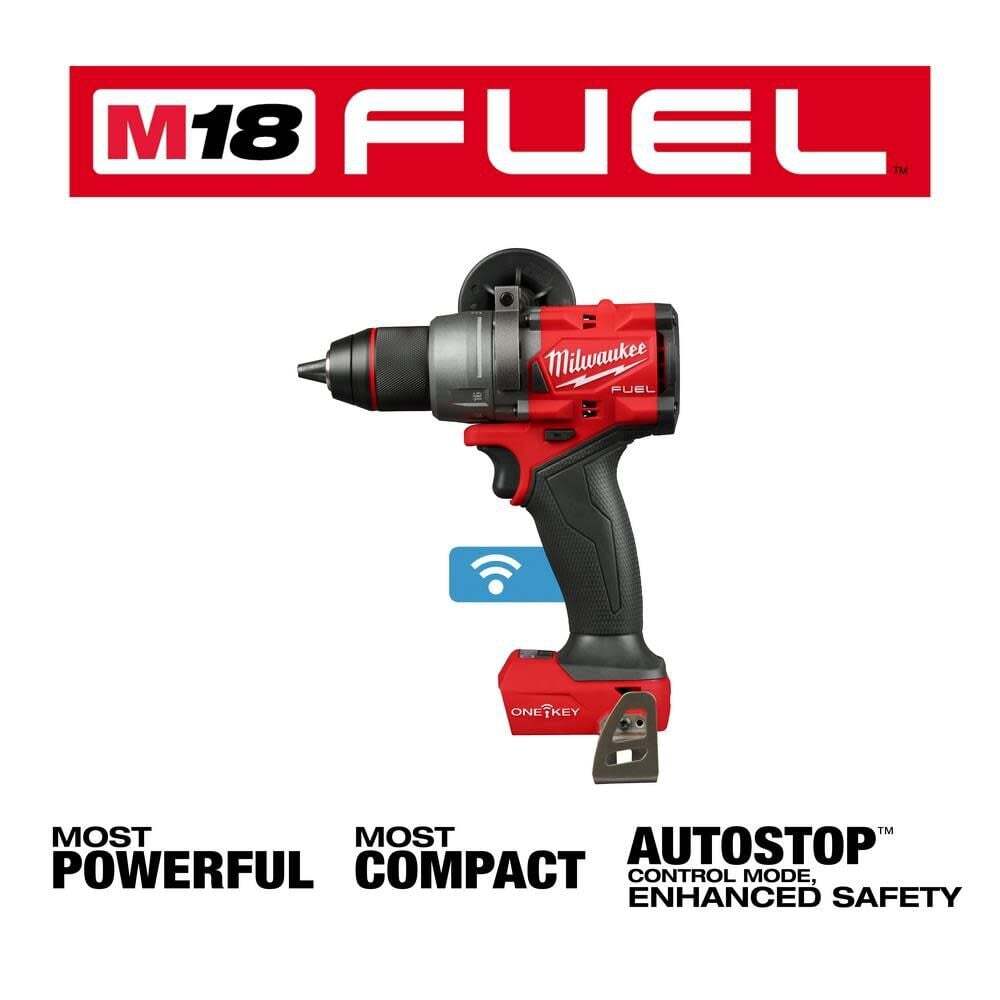 Milwaukee M18 Fuel 1/2 Hammer Drill/driver With One-Key (Bare Tool)