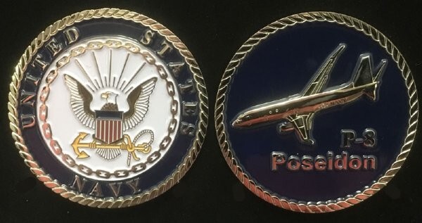 P-8 Poseidon Challenge Coin