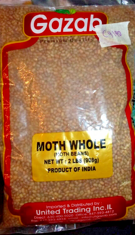 Gazab whole MOTH BEANS - 2lbs