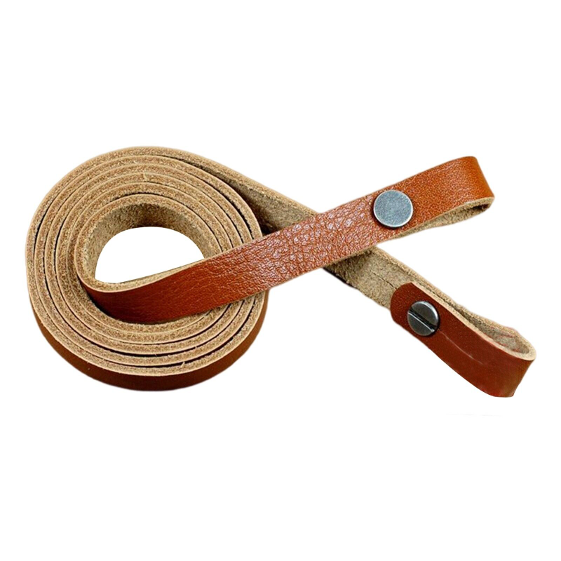 Genuine Leather Handmade Binocular DC Camera Shoulder Neck Case Strap Sling NEW