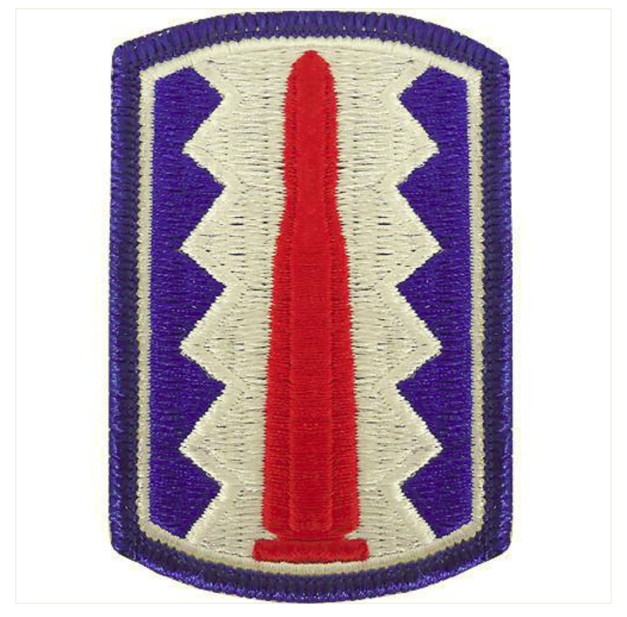 Vanguard ARMY PATCH: 197TH INFANTRY BRIGADE - COLOR