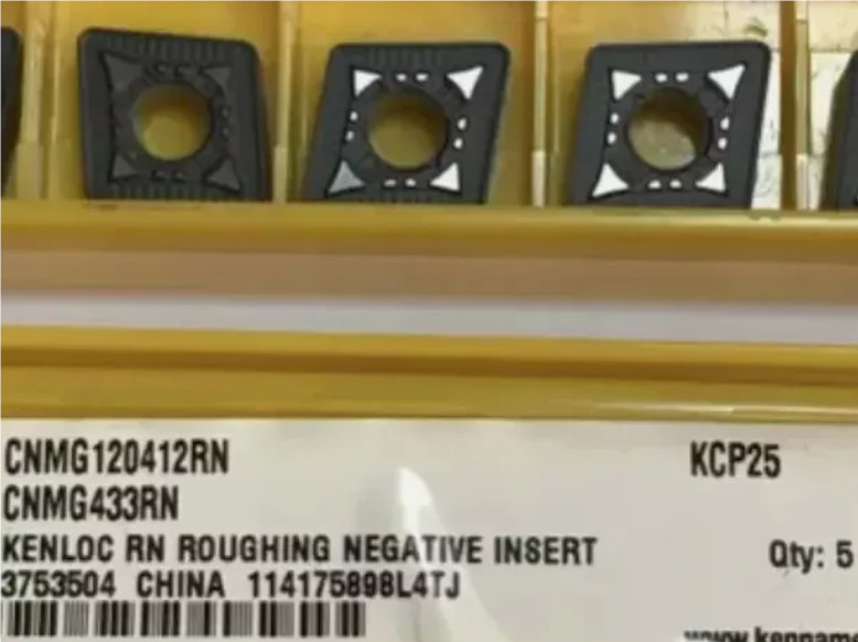 5 PCS  ORIGINAL  INSERTS   CNMG120412RN KCP25