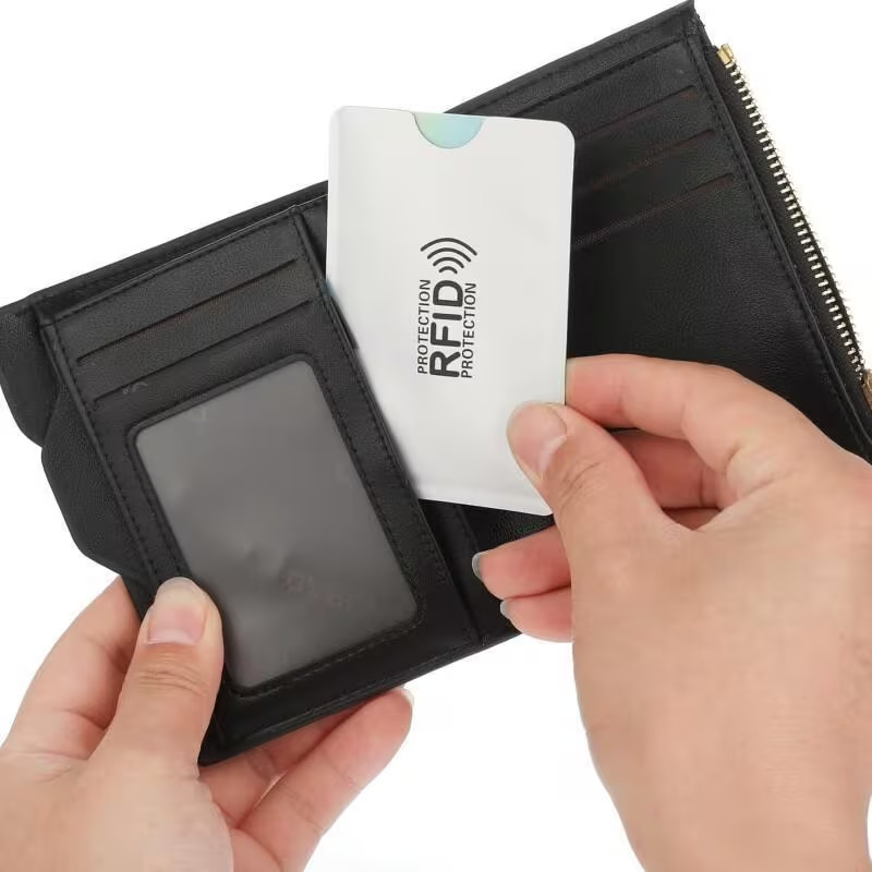 5x RFID Blocking Sleeves Credit Card Protector Holders Theft Protection Secure