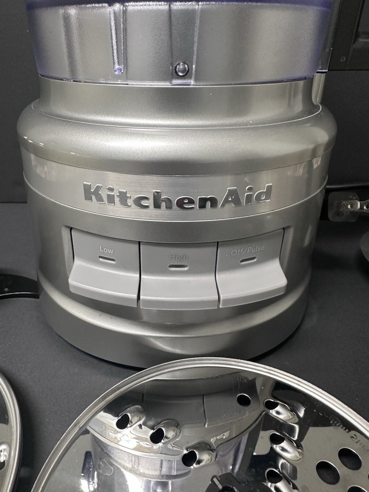 KitchenAid 9 Cup Food Processor | W All Attachments | KFP0919CU | Tested