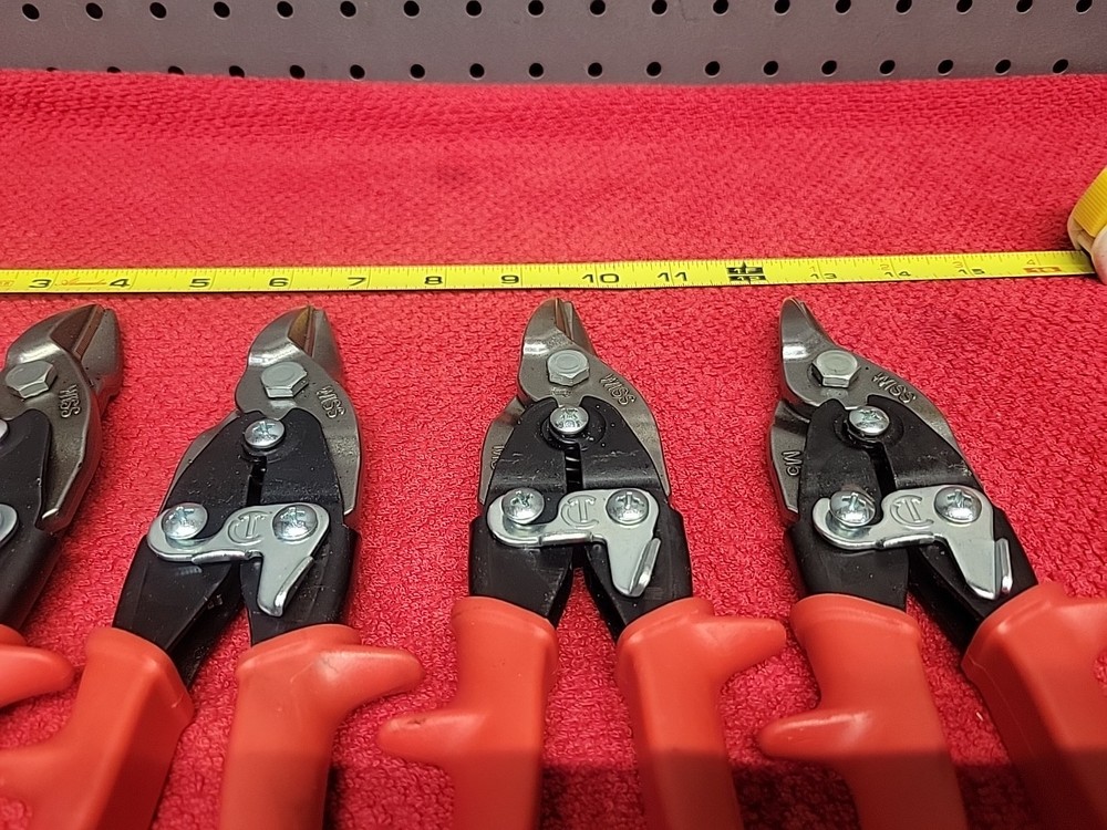 WISS CRESCENT M5 TIN SNIPS NOS X5