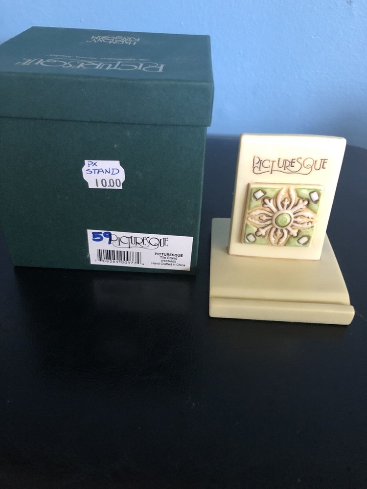 Harmony Kingdom Picturesque Tile Display Stand.~ New With Box.~