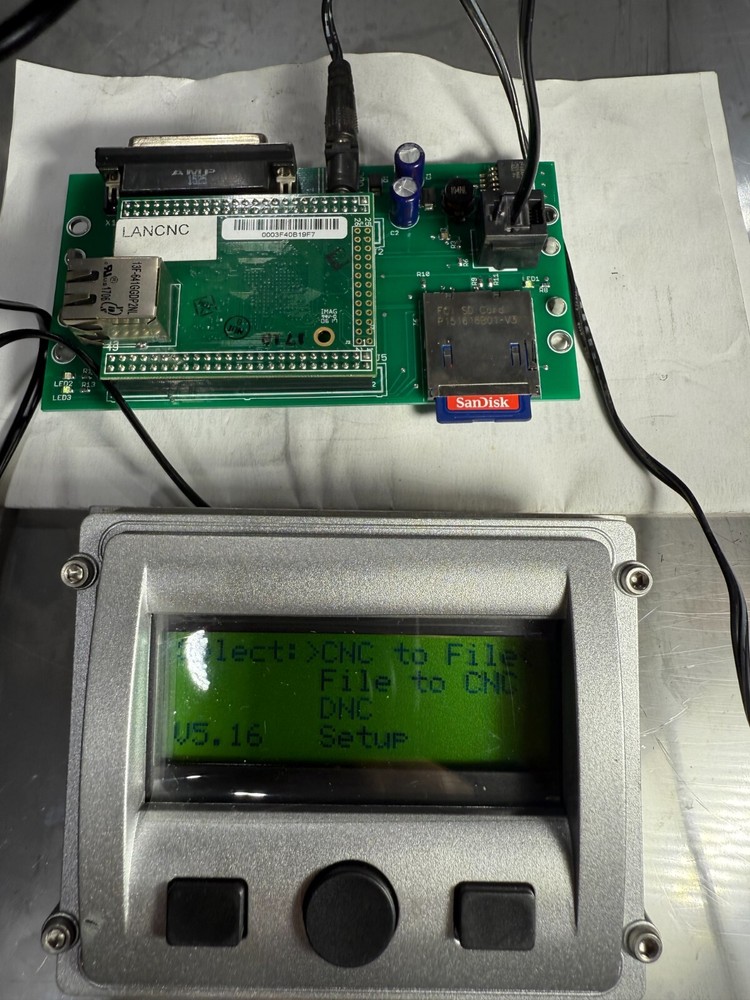 Calmotion LANCNC Network Data Server Controller with Control Display