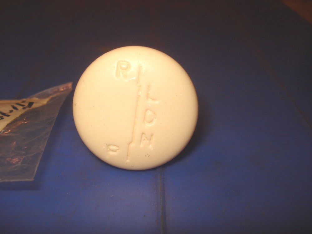 Console Shifter Knob, New. 53-55 Corvette