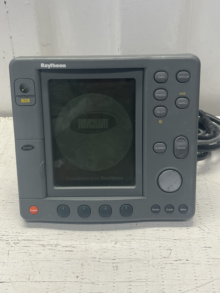 Raymarine Raytheon RC520 R32005 Waterproof Chartplotter 7" Display Head