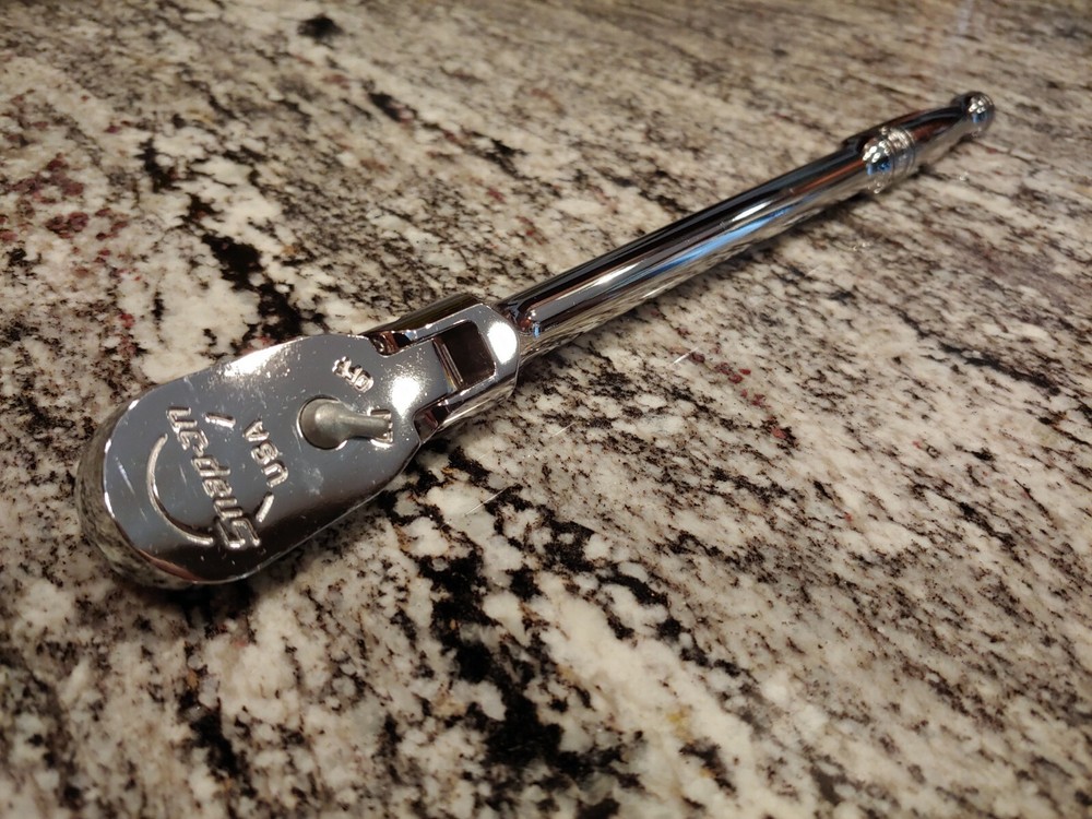 Snapon Tools 3/8 Long Flex Head Dual80 Ratchet