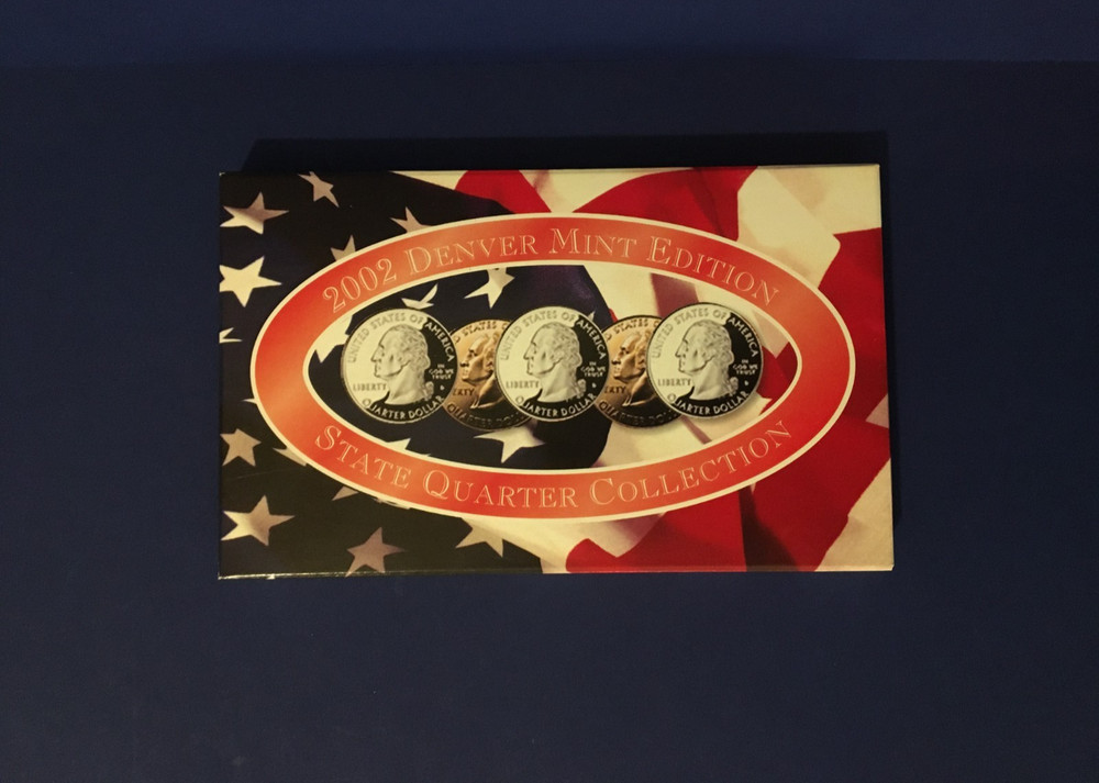 ❅Denver UNC❅ 2002-D Quarter Set ~TN OH LA IN MS~ Die Strike Mint Errors ☆SONOMA☆