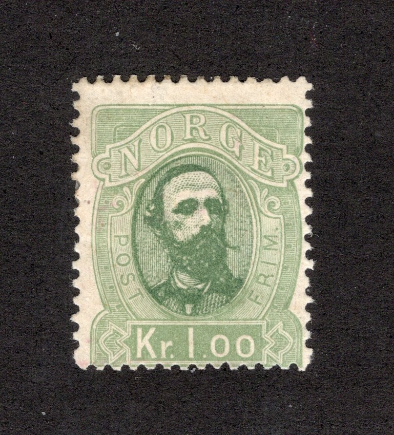 Norway - Sc# 32 MH           /          Lot 0326179