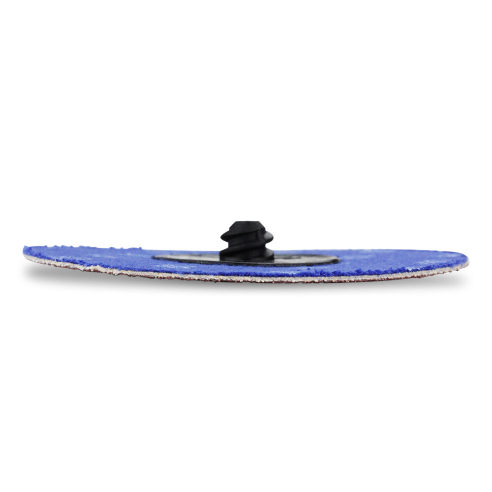 25 Pack - 3" A/O Quick Change Disc 40 Grit Black Hawk, Type R Roloc