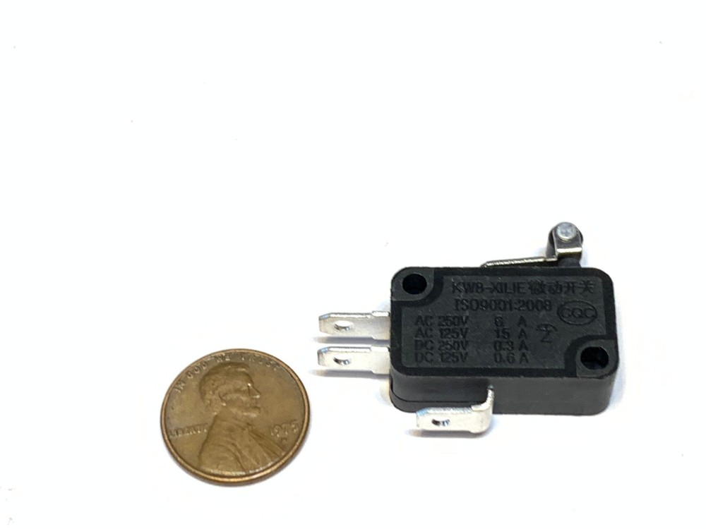 1 Piece Black Limit Switch rollar roller micro small 3d printer cnc Lever