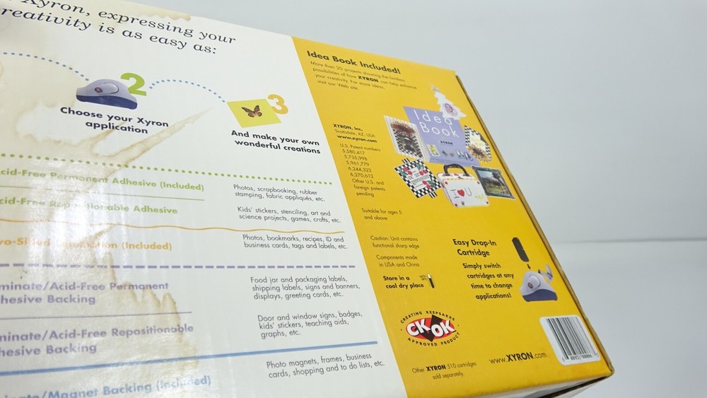 Xyron Model 510 Combo Pack - Sticker - Magnet & Laminator Maker