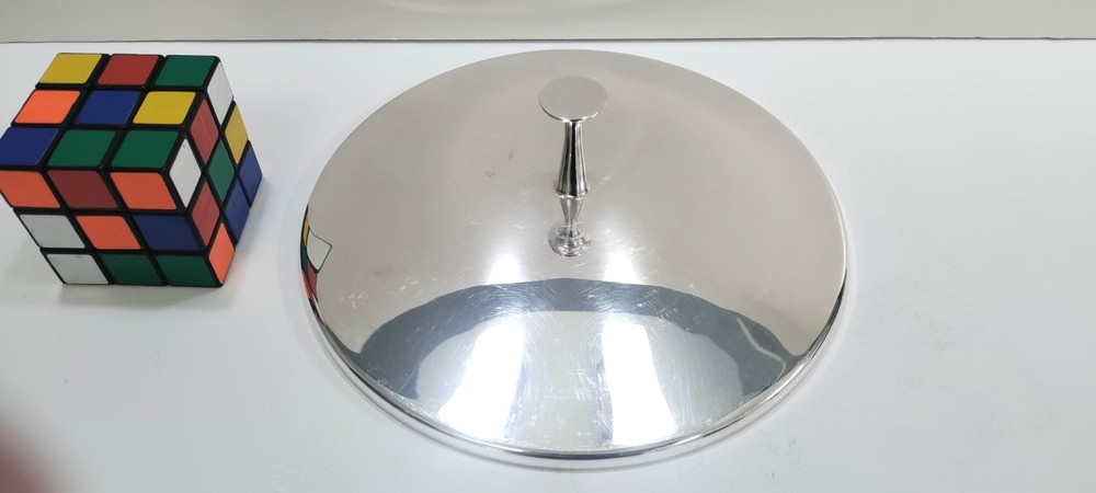 Silverplate Reed & Barton Casserole Midcentury Modern 1163