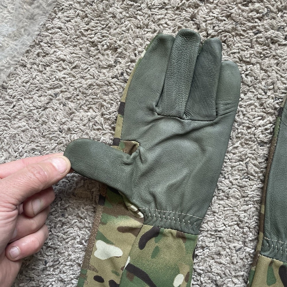 MASSIF Cold Weather Flight Gloves Prototype Multicam Size 10