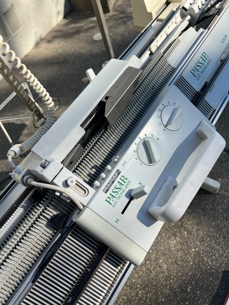 passap e6000 knitting machine