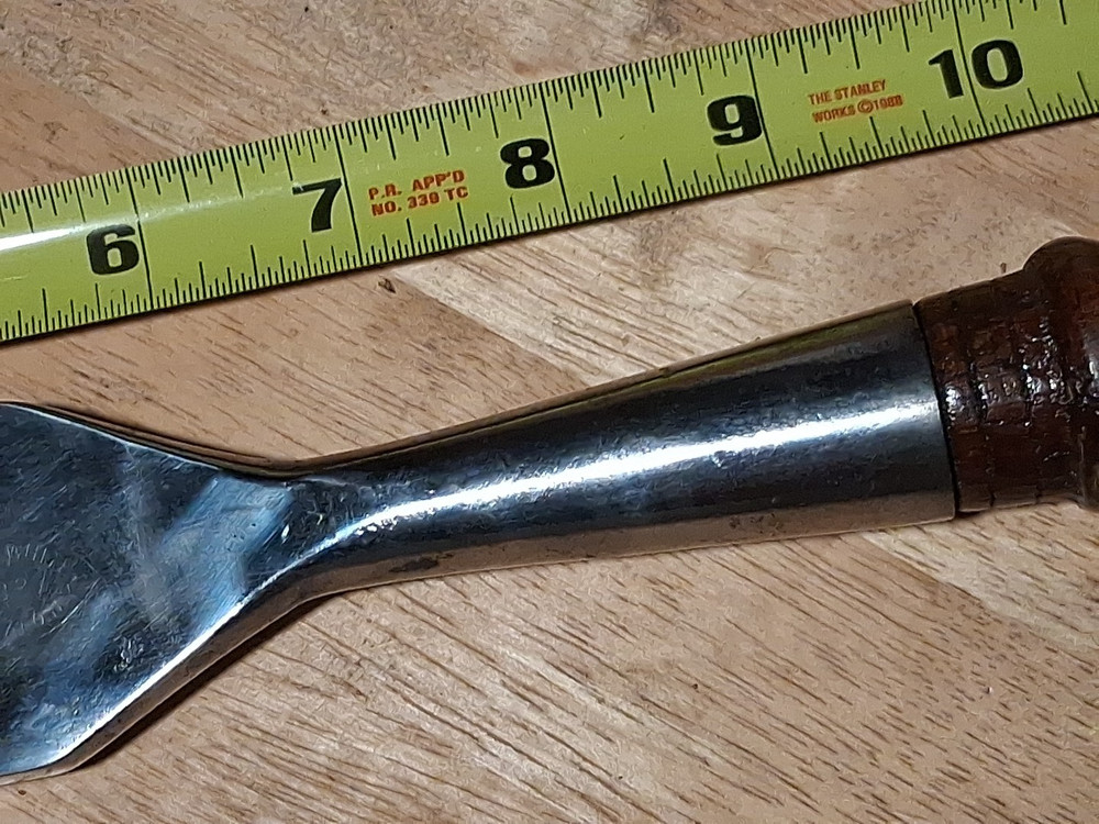 Restored L.&I.J. White 1 3/4" Socket Firmer Chisel