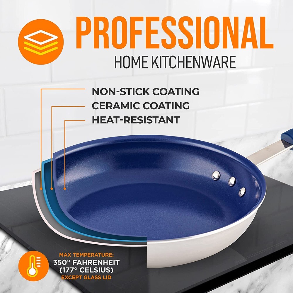 Nutrichef NCFRYP10 10"Frypan