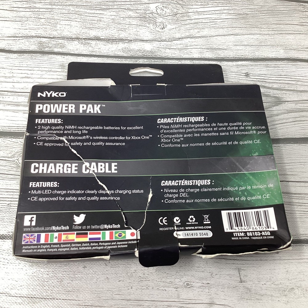 Nyko Power Kit Plus For Xbox One Controller