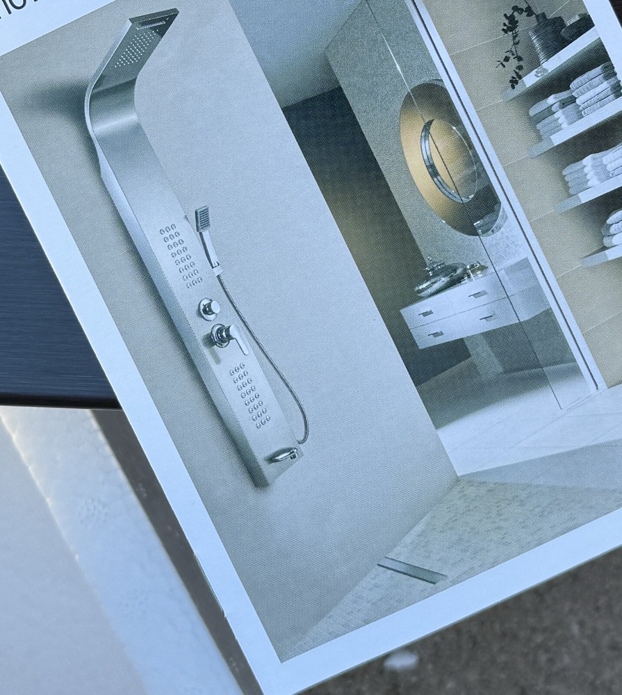 shower panel tower system