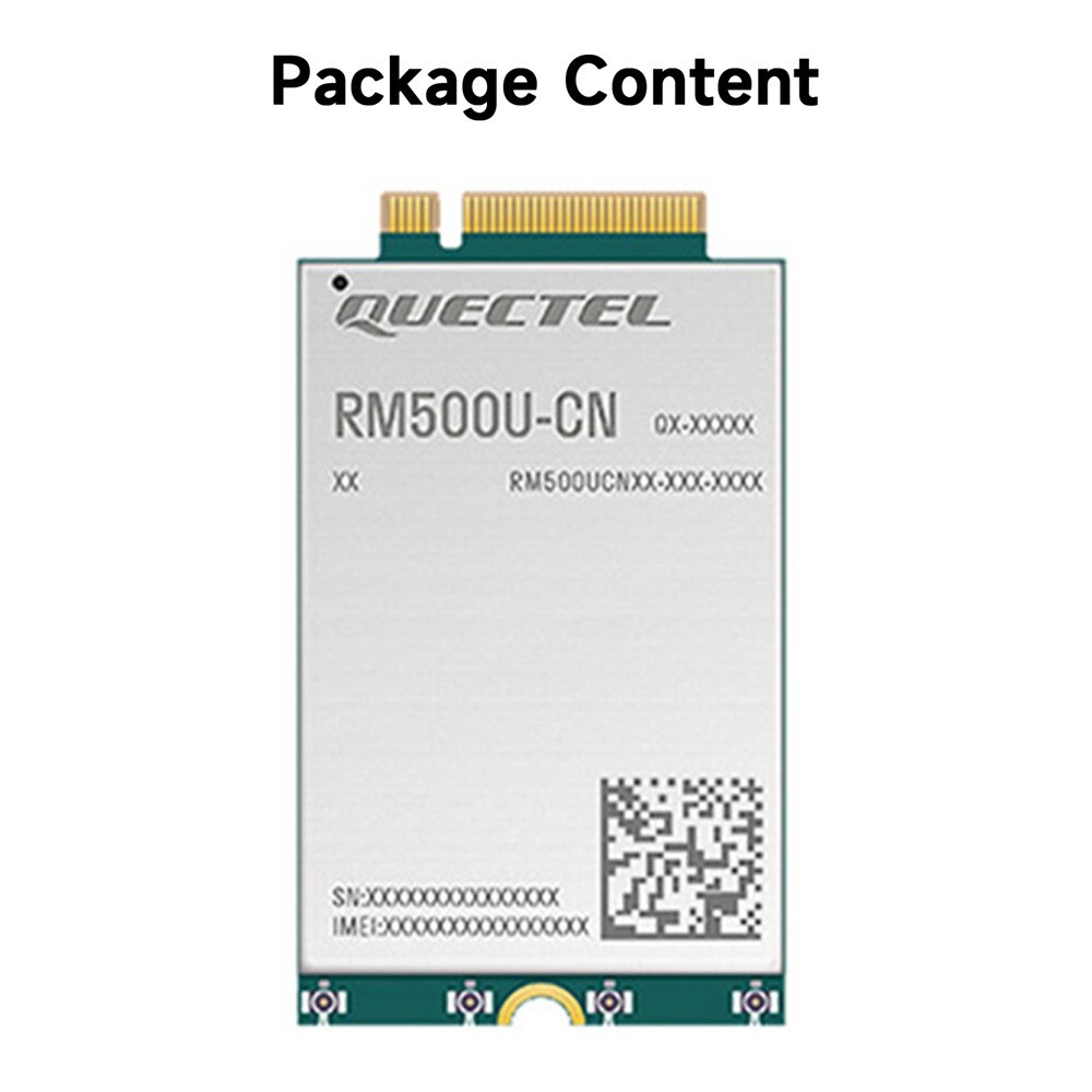 Quectel RM50x Series 5G Sub-6 GHz Module M.2 Form Factor Commercial Application
