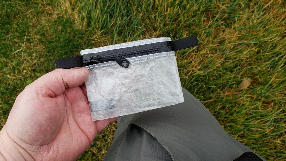 Dyneema Trail Wallet Ultralight zip pouch Original Size