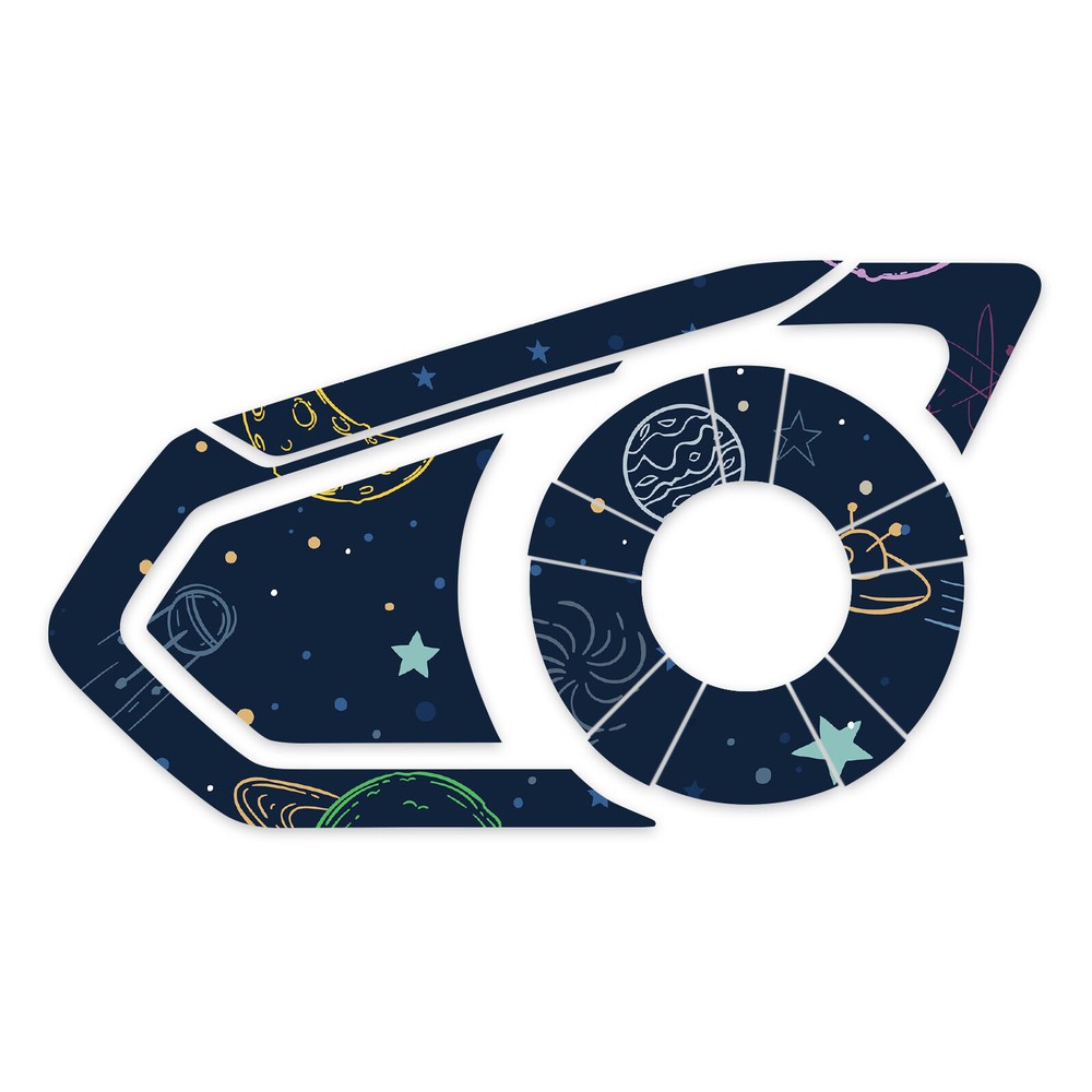 Planet 1 Pcs For SENA 30K Intercom Device Sticker