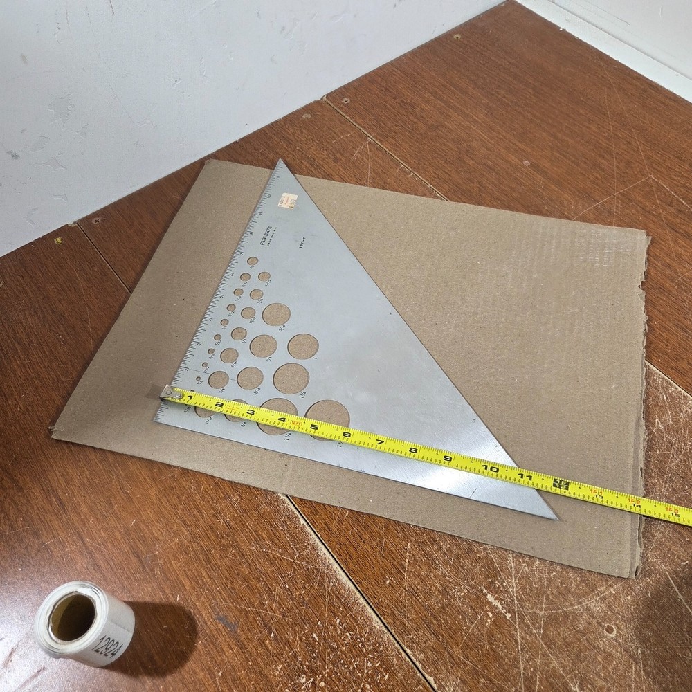 Vintage Drafting Triangle Tool Fairgate 227-T USA