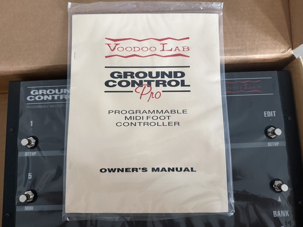 Voodoo Lab Ground Control Pro MIDI Foot Controller