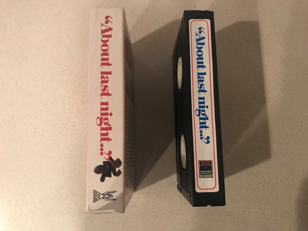 About Last Night... (BETA, 1987, RCA Sideload) Rob Lowe, Demi Moore