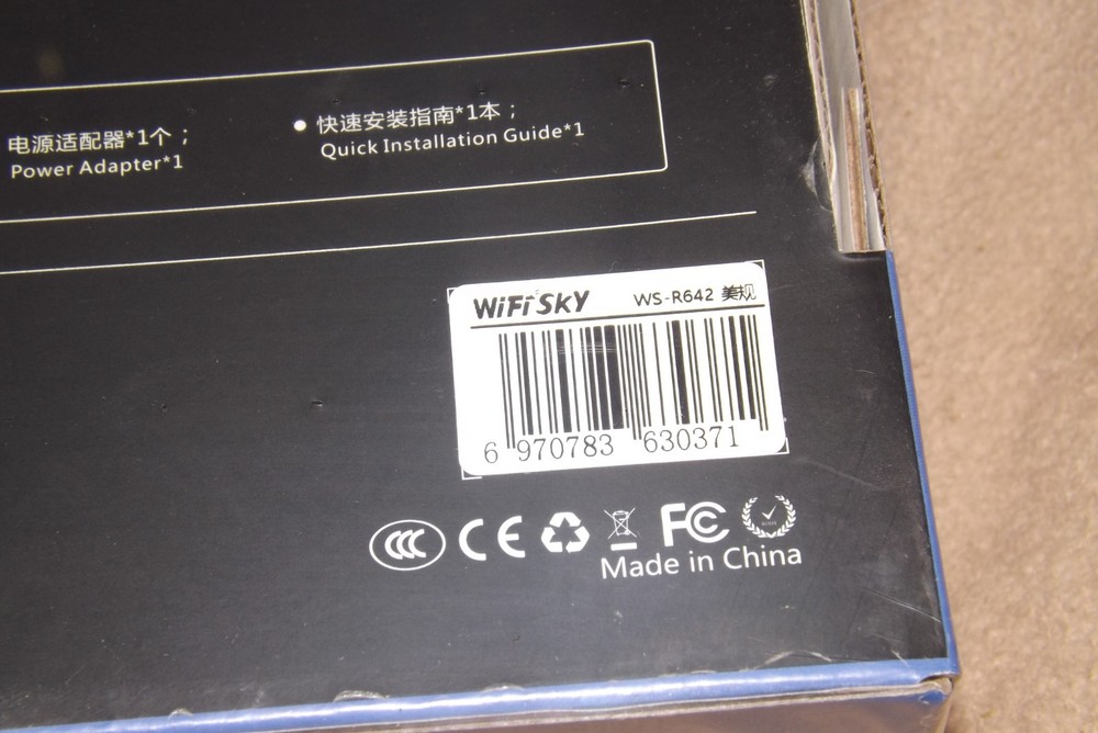 WiFi Sky 4G Wireless Router WS-R642