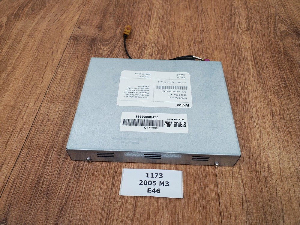 ✅ OEM BMW E46 M3 E53 X5 E85 Satellite Radio Receiver Sirius Tuner Module