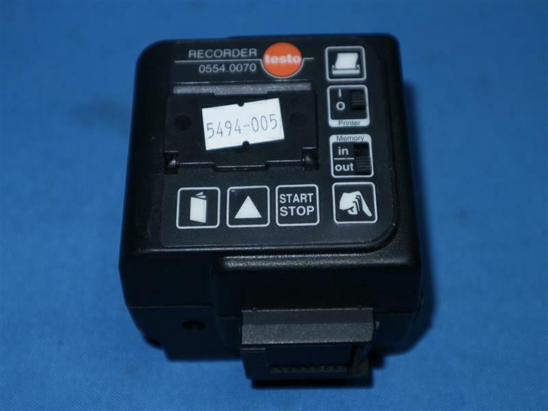 Testo Recorder 0554.0070 Data Logger