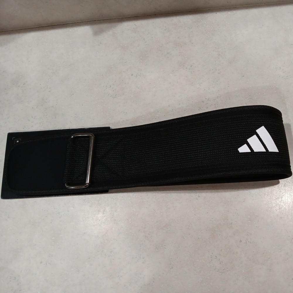 Adidas Essential Weight Lifting Belt Gym Strength Training Back Support Medium