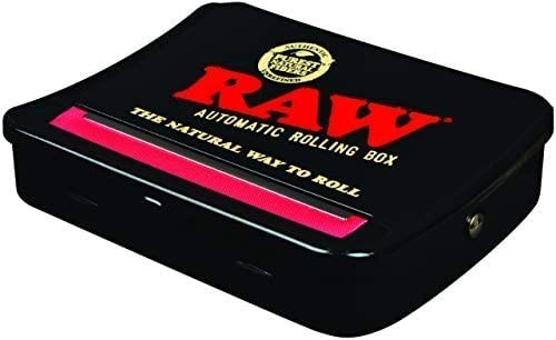 RAW 79mm Adjustable Automatic Rolling Box Cigarette Machine Red New