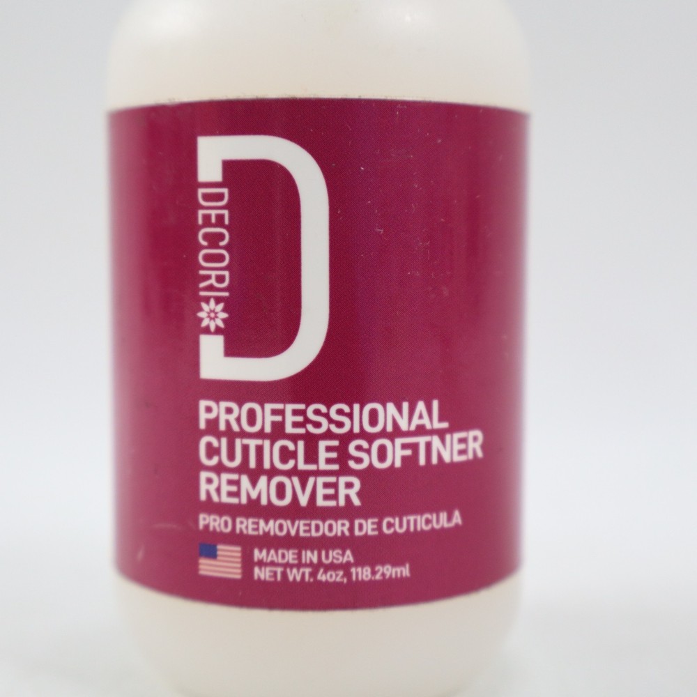 4 PACK DECORI Professional Cuticle Softner Remover 4 oz Each