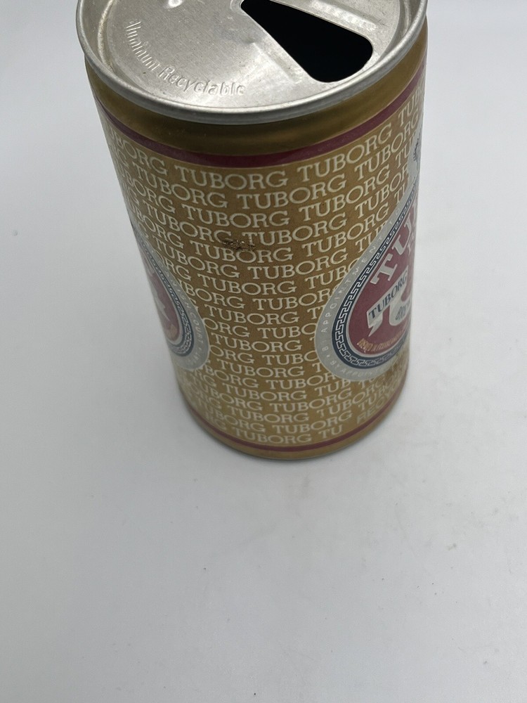 Tuborg Vintage Empty Beer Can 12oz Pull Tab