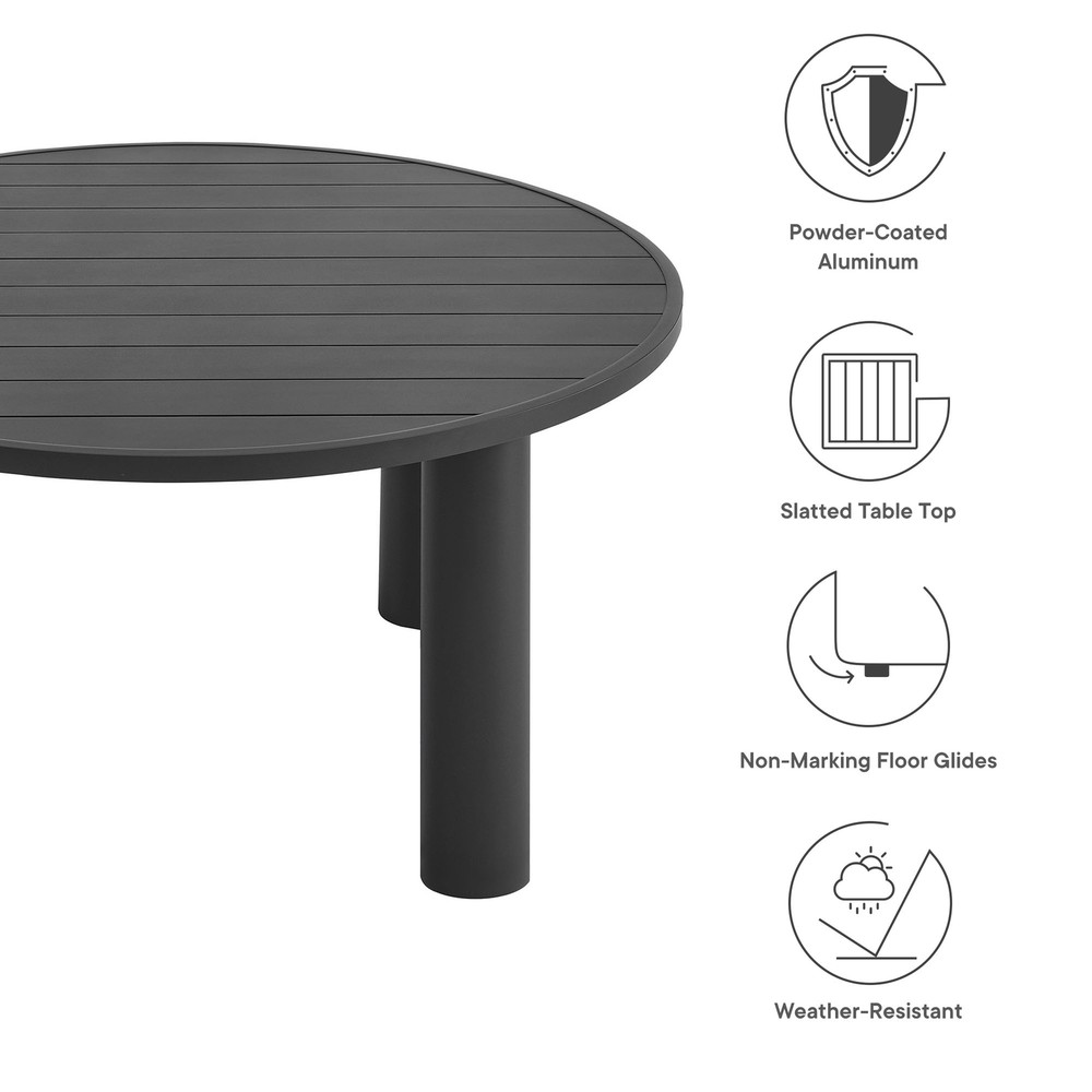 Nautica Dining Table in Graphite