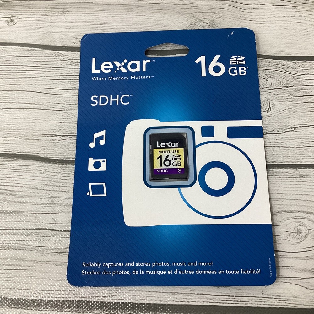 Lexar 16GB SDHC Multi-Use Card